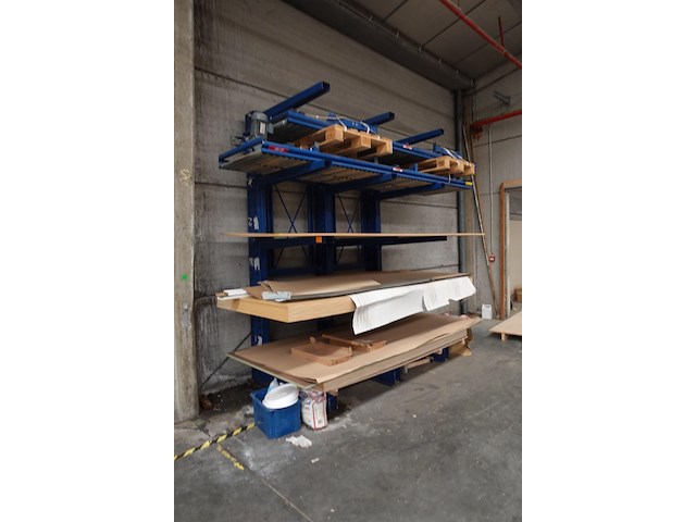 Metalen enkelzijdige draagarmstelling - afbeelding 2 van  3