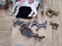 Metalen ezeltjes - afbeelding 1 van  2