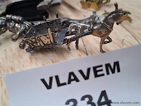 Metalen ezeltjes - afbeelding 2 van  2