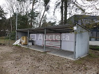 Metalen fietsenloods - afbeelding 10 van  12