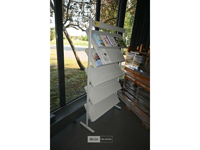 Metalen folderrek - afbeelding 1 van  4