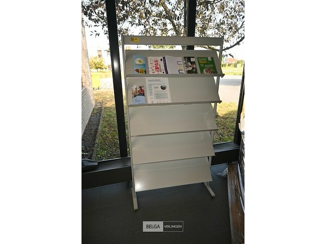 Metalen folderrek - afbeelding 2 van  4