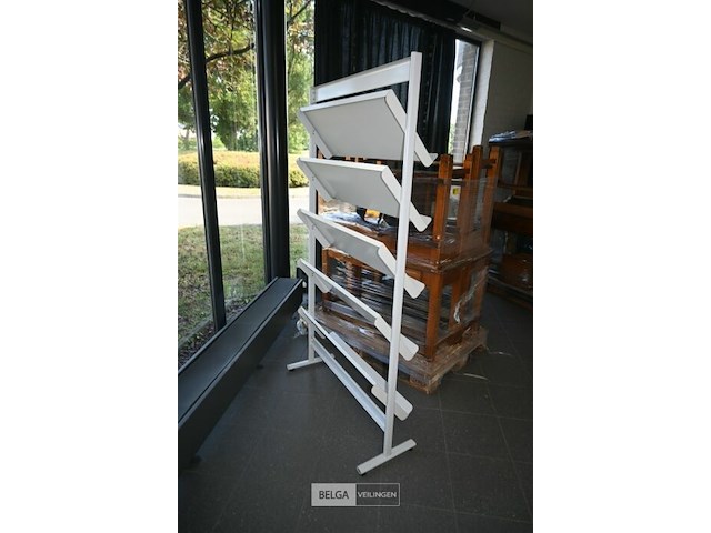 Metalen folderrek - afbeelding 4 van  4