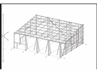 Metalen frame (staal) - tertiaire werkplaats - afbeelding 5 van  5