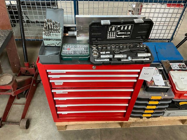 Metalen gereedschapskast - afbeelding 1 van  10