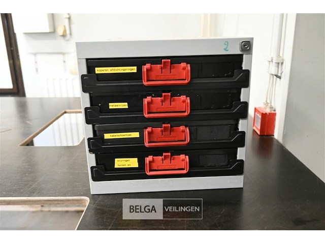 Metalen gereedschapskist würth - afbeelding 2 van  5