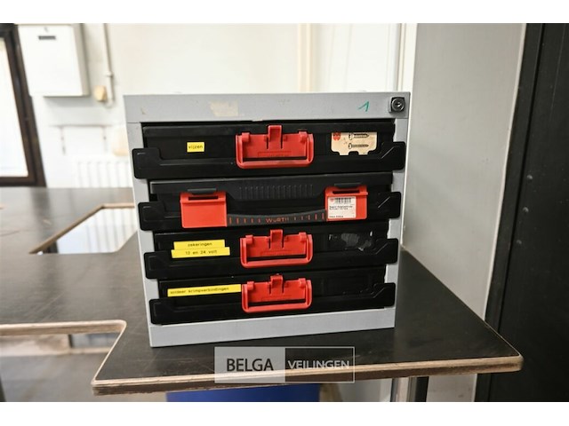 Metalen gereedschapskist würth - afbeelding 2 van  5