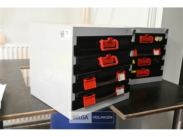 Metalen gereedschapskist würth - afbeelding 1 van  6