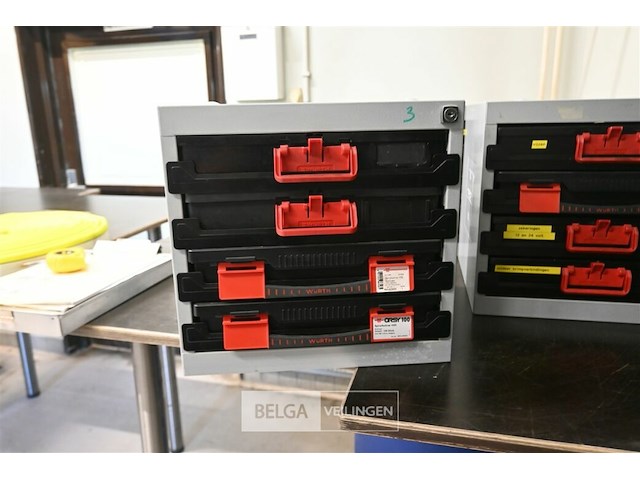 Metalen gereedschapskist würth - afbeelding 2 van  6
