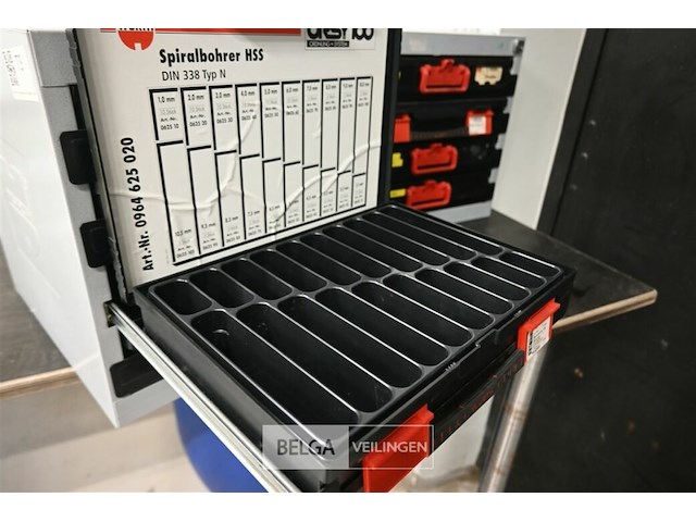 Metalen gereedschapskist würth - afbeelding 4 van  6