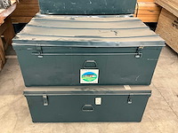 Metalen gereedschapskoffer (10x) - afbeelding 2 van  5