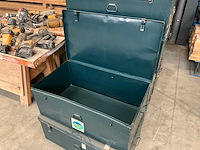 Metalen gereedschapskoffer (10x) - afbeelding 4 van  5
