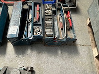 Metalen gereedschapskoffer (2x) - afbeelding 1 van  4
