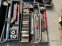 Metalen gereedschapskoffer (2x) - afbeelding 3 van  4