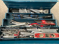 Metalen gereedschapskoffer met inhoud - afbeelding 4 van  7