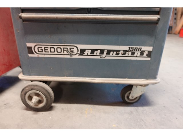 Metalen gereedschapswagen gedore - afbeelding 2 van  9