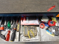 Metalen gereedschapswagen - afbeelding 5 van  8