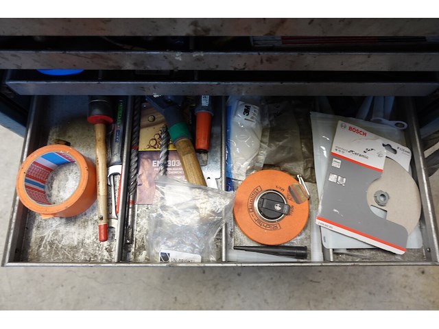 Metalen gereedschapswagen - afbeelding 8 van  8