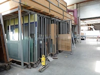 Metalen glasrek + platform - afbeelding 3 van  5