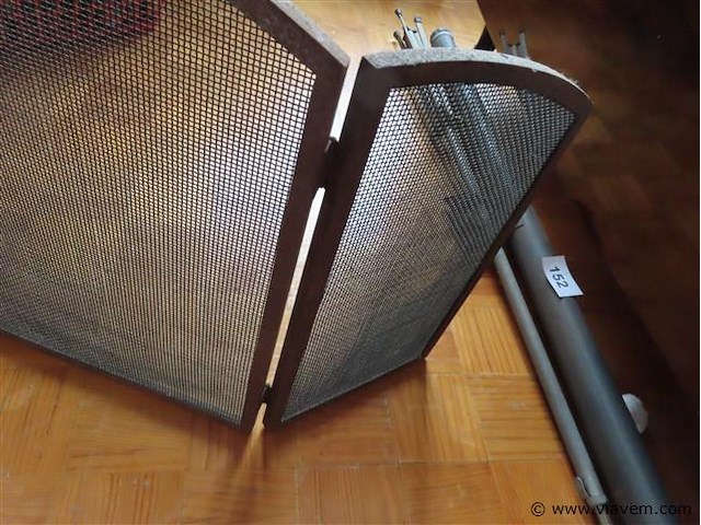 Metalen haardscherm - afbeelding 3 van  3
