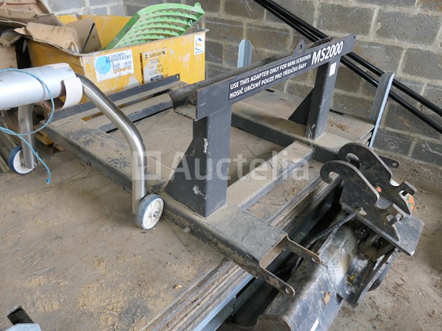 Metalen heftruckstandaard ms 2000 - afbeelding 1 van  5