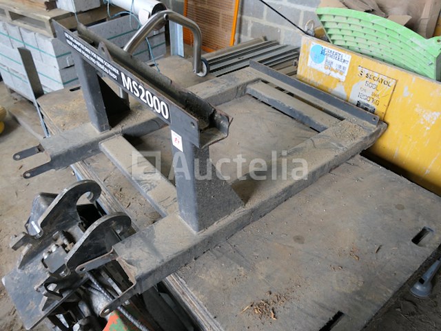 Metalen heftruckstandaard ms 2000 - afbeelding 4 van  5