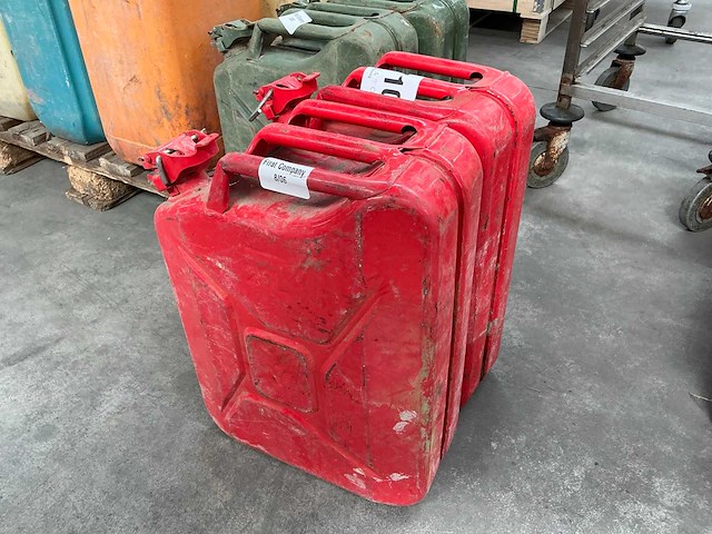 Metalen jerrycan (4x) - afbeelding 3 van  6