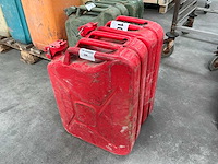 Metalen jerrycan (4x) - afbeelding 3 van  6
