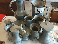 Metalen kannen. 12 stuks - afbeelding 1 van  3