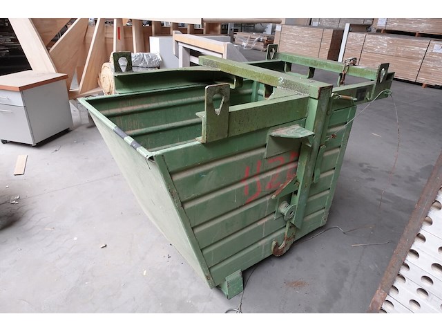 Metalen kantelcontainer bauer - afbeelding 5 van  6