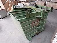 Metalen kantelcontainer bauer - afbeelding 5 van  6