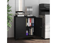 Metalen kantoorkast met afsluitbare deuren - afbeelding 6 van  7