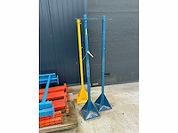 Metalen kapstokken (3x) - afbeelding 2 van  2