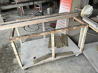 Metalen kar (3x) + 2 metalen schragen - afbeelding 2 van  8