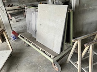 Metalen kar (3x) + 2 metalen schragen - afbeelding 5 van  8