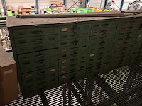 Metalen kast (2x) - afbeelding 2 van  2