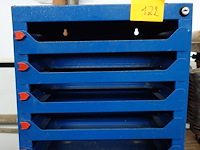 Metalen kast b.42cm - h.43cm - d.25cm