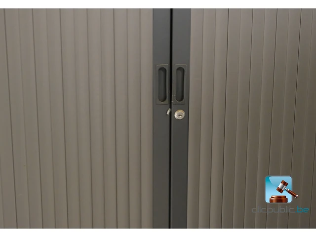 Metalen kast met luiken - afbeelding 2 van  6