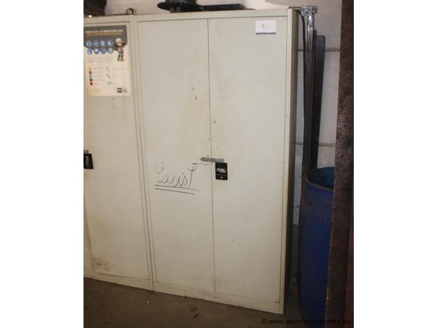 Metalen kast - afbeelding 1 van  1