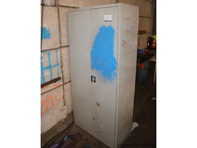 Metalen kast - afbeelding 1 van  1