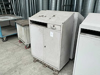 Metalen kasten (2x) - afbeelding 1 van  6