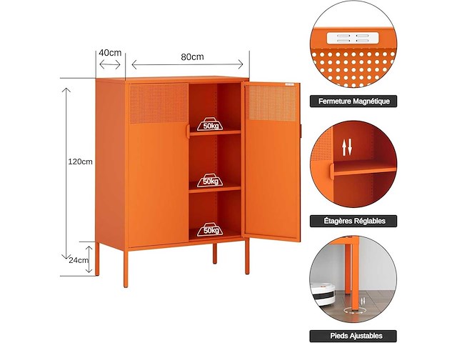 Metalen kastopslag, metalen kastopslag - afbeelding 4 van  7