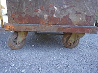 Metalen kiepbak-kantelmechanisme + 3x verrijdbare container - afbeelding 5 van  5