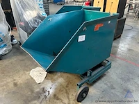Metalen kiepcontainer