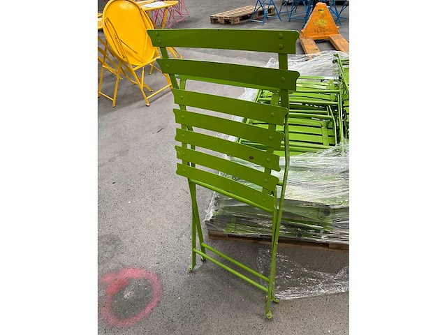 Metalen klapstoel (21x) - afbeelding 3 van  5