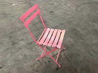 Metalen klapstoel (24x)