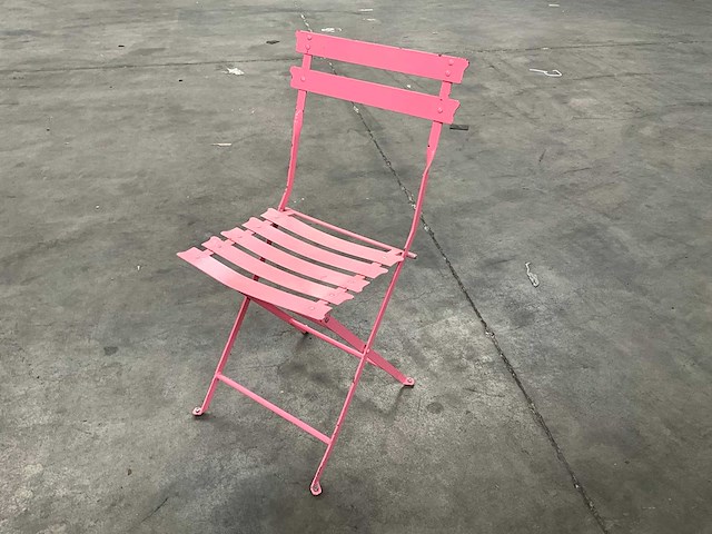 Metalen klapstoel (24x) - afbeelding 2 van  5