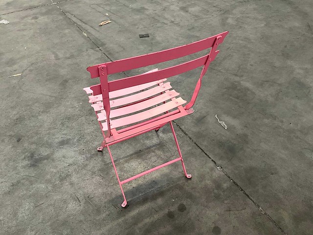 Metalen klapstoel (24x) - afbeelding 3 van  5