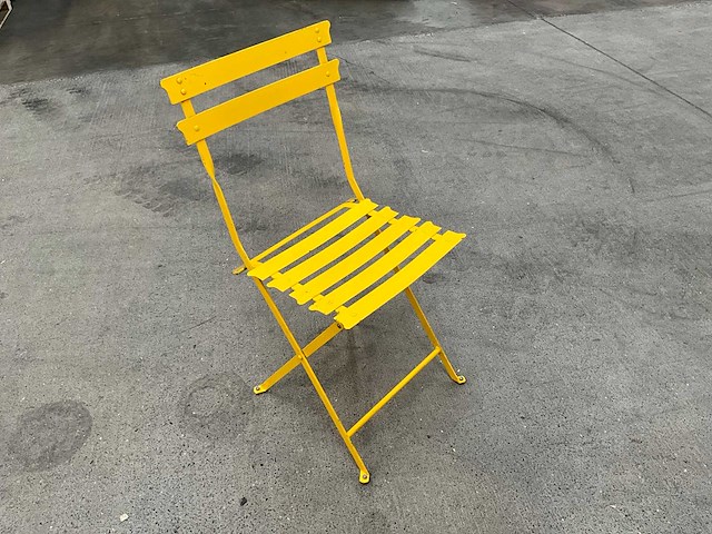 Metalen klapstoel (24x) - afbeelding 1 van  4