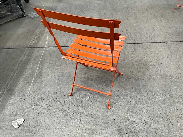 Metalen klapstoel (24x) - afbeelding 3 van  6